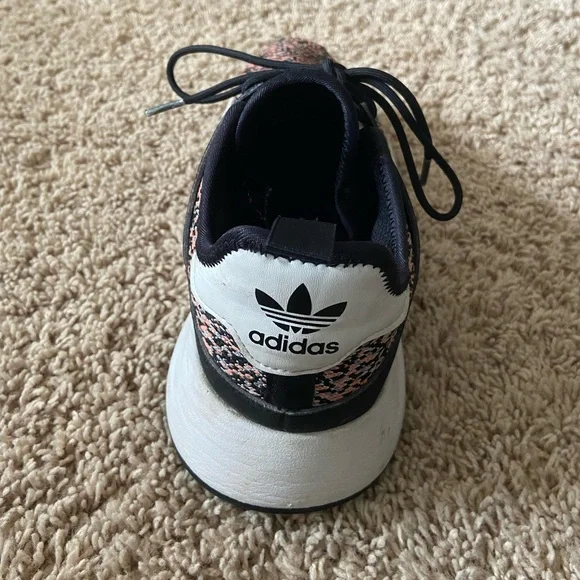 Light orange and black adidas tennis shoes. (only worn once) - Picture 6 of 8